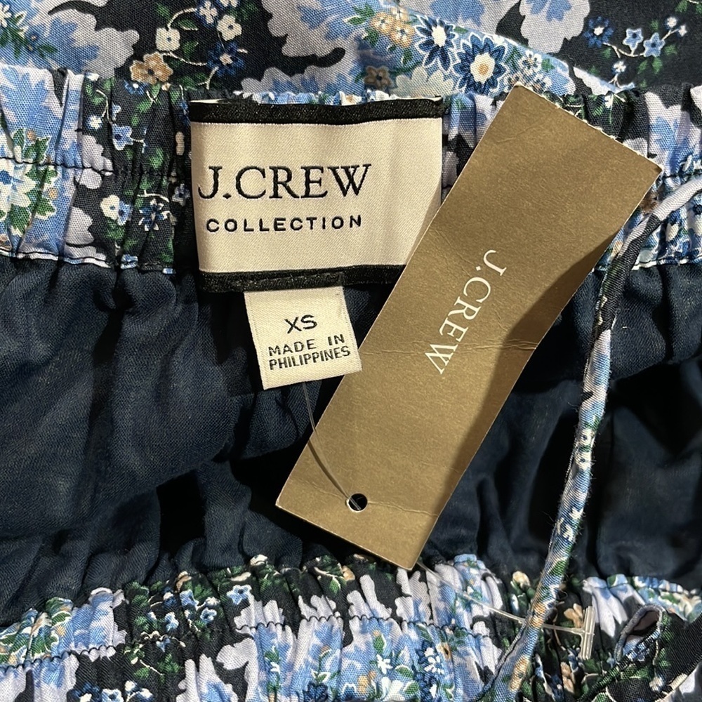 NWT J. Crew Collection Pull On Maxi Skirt In Ratti Pacific Paisley Print - Picture 4 of 12